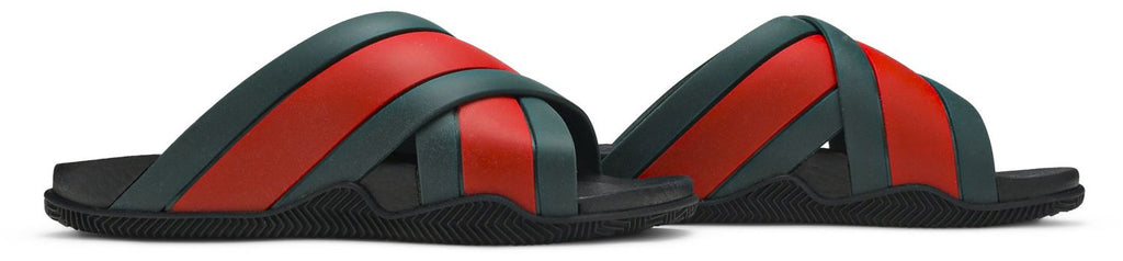 Gucci Rubber Slide 'Green Red'