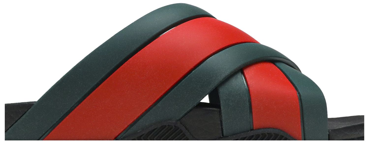 Gucci Rubber Slide 'Green Red'