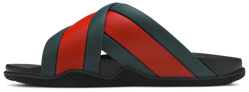 Gucci Rubber Slide 'Green Red'