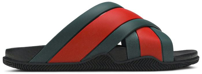 Gucci Rubber Slide 'Green Red'